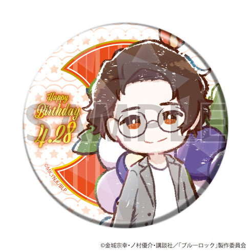 『ブルーロック』ホログラム缶バッジ(57mm)06/誕生日ver. 雪宮 剣優(グラフアートイラスト)
